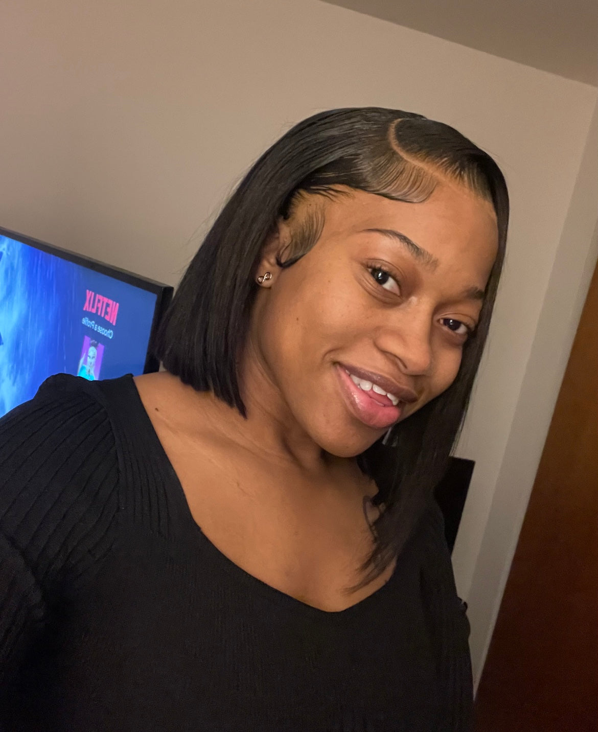 13x4 Straight Bob Wig