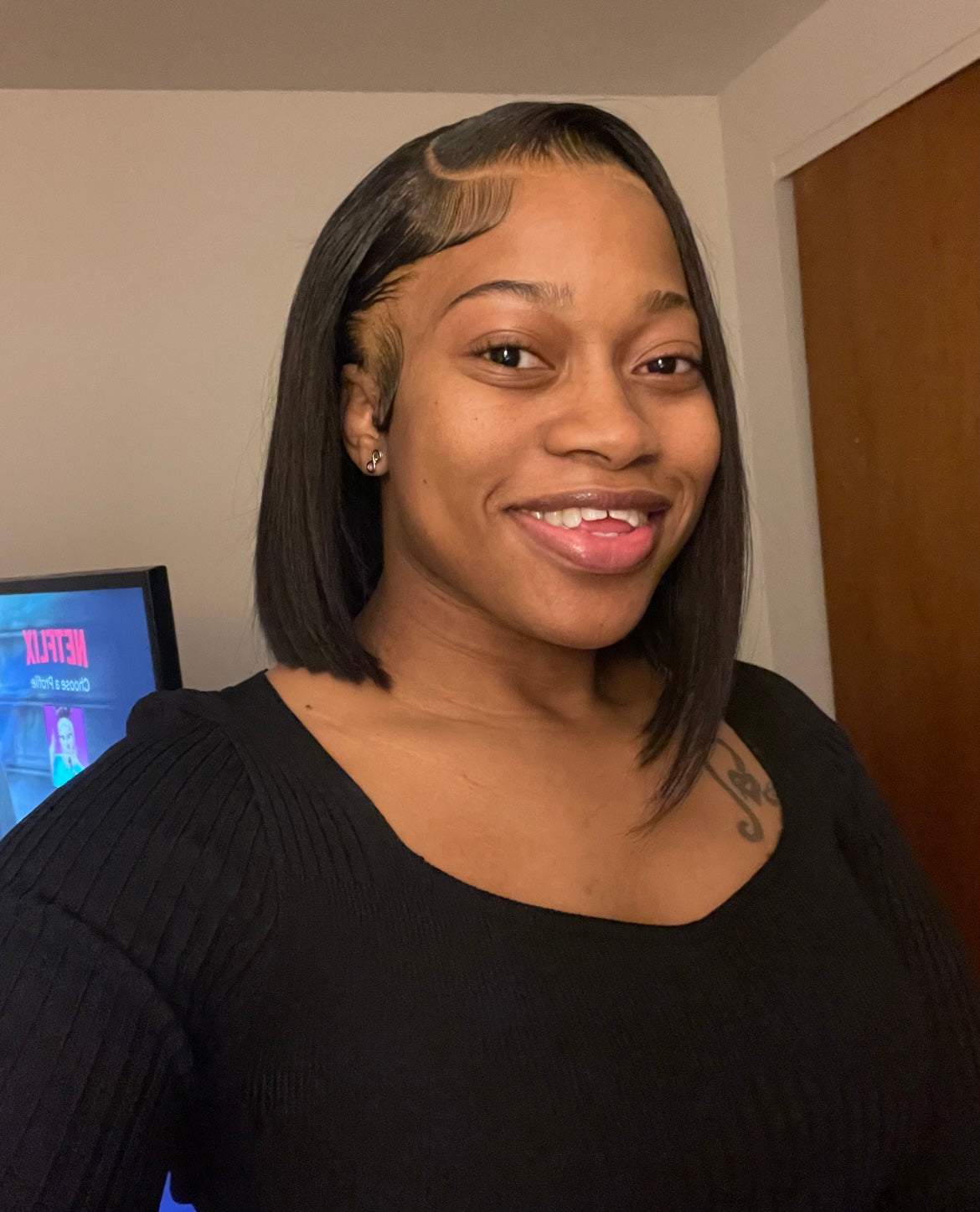 13x4 Straight Bob Wig