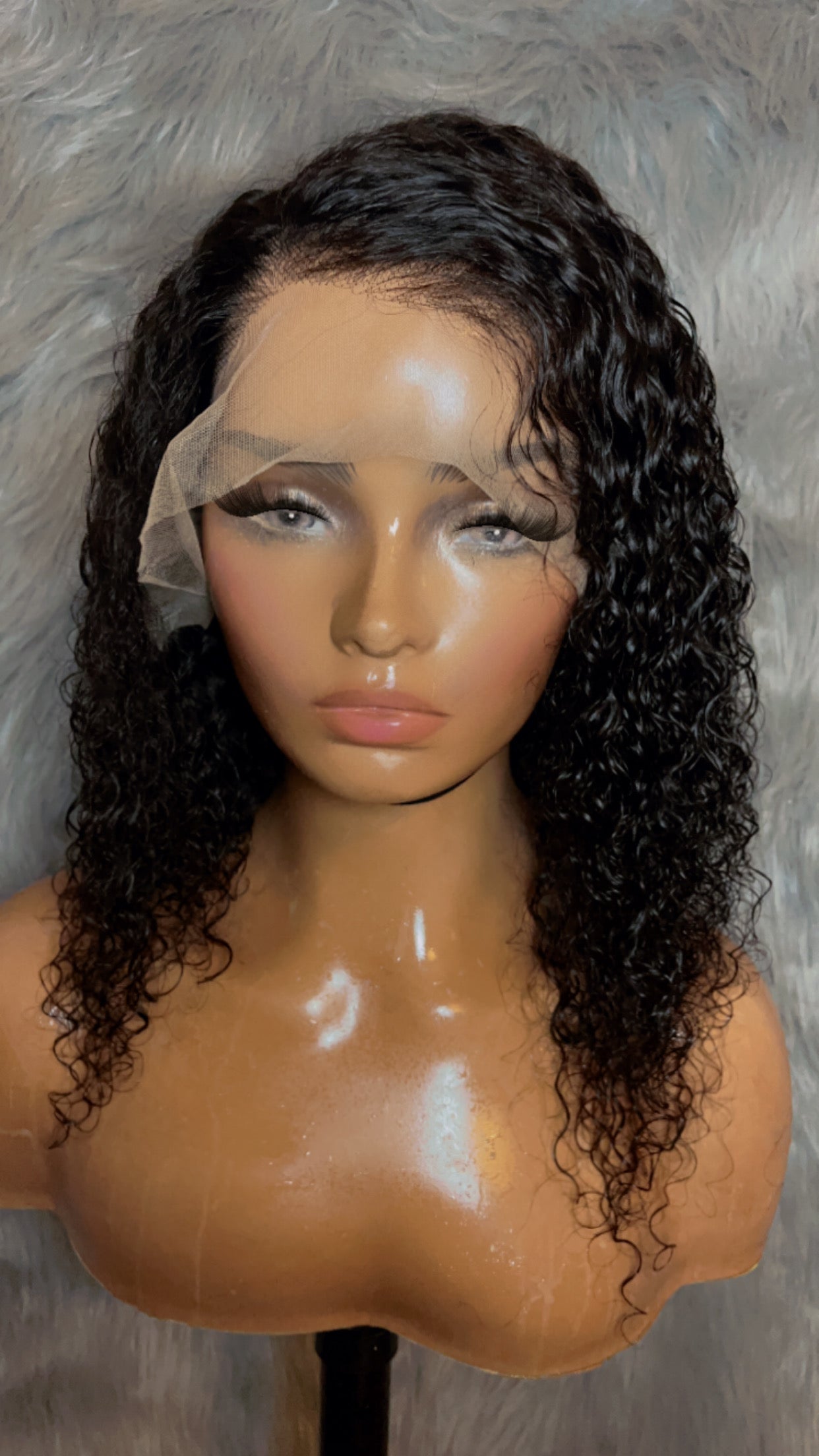 13x4 Curly Bob Wig