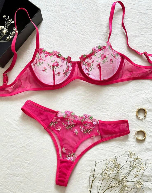 Floral Pink Set