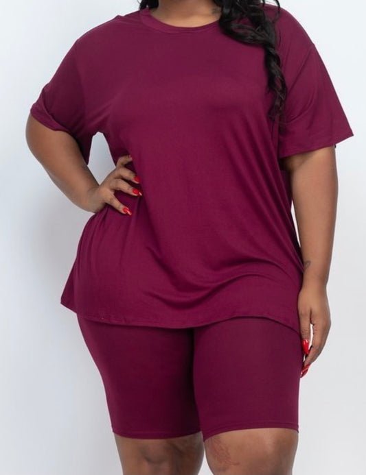 Comfy plus size set