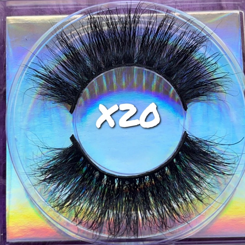 X20 MINK LASHES