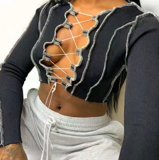 Tied up shirt