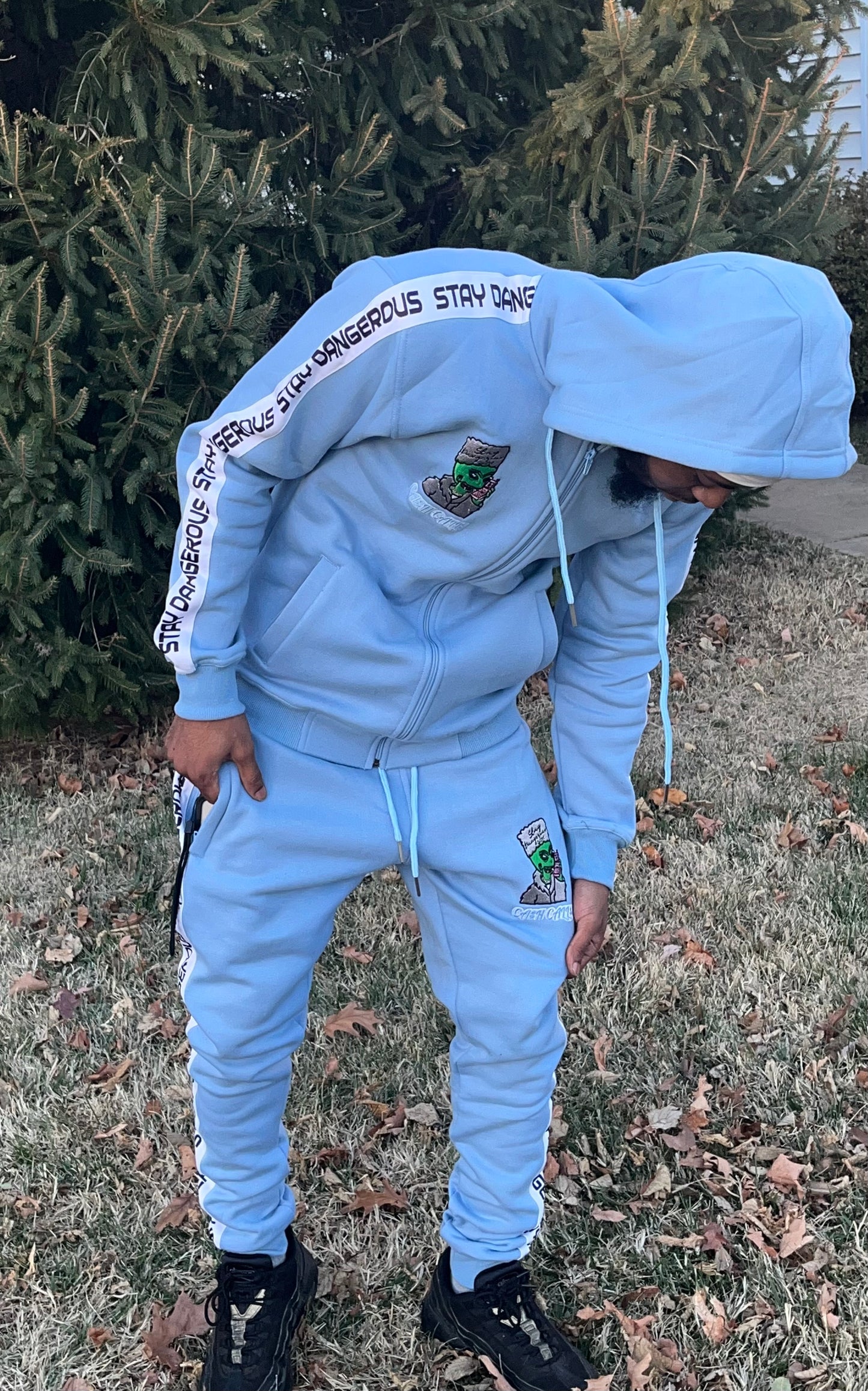 CASH CALLS TRACKSUIT CAROLINA BLUE