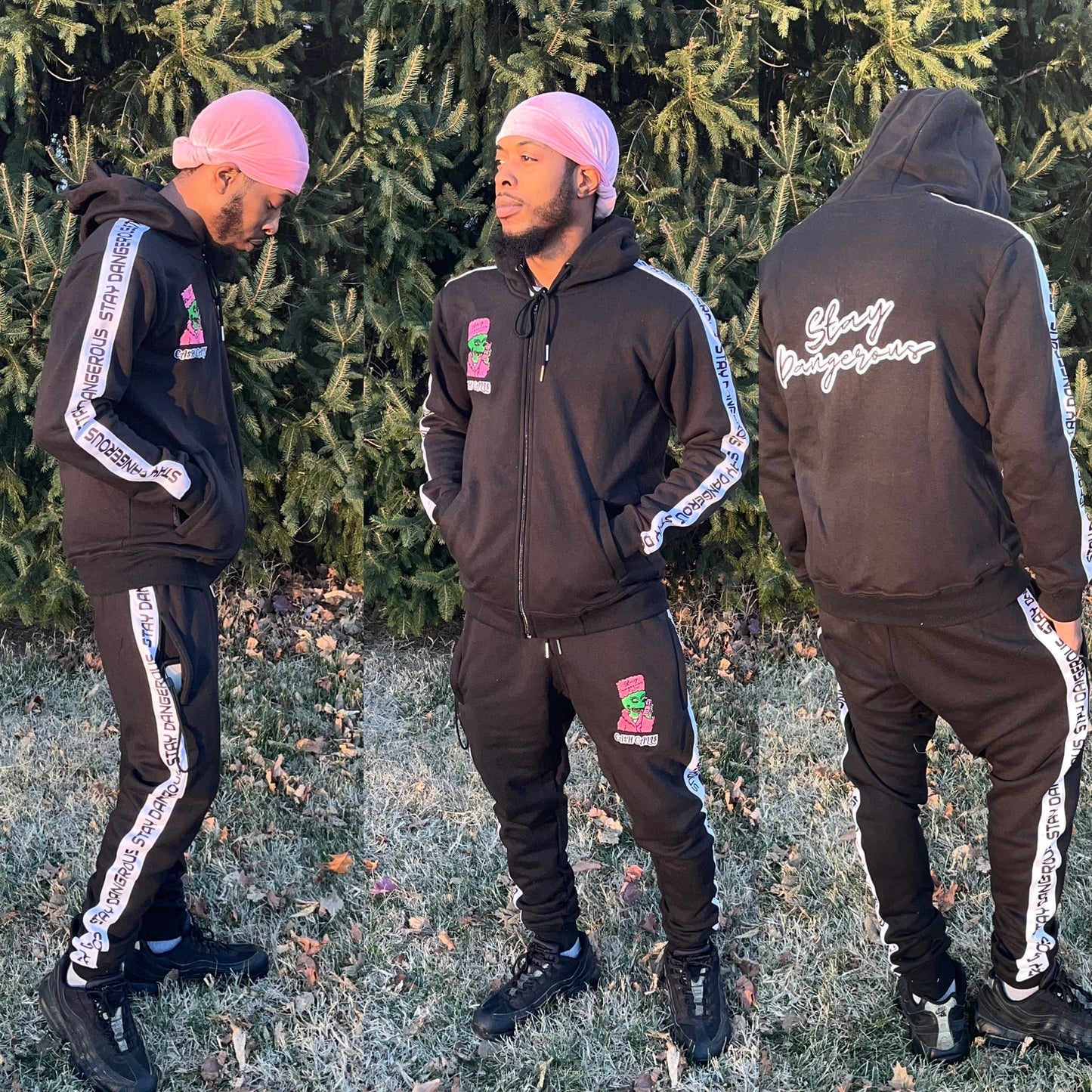 CASH CALLS TRACKSUIT BLACK