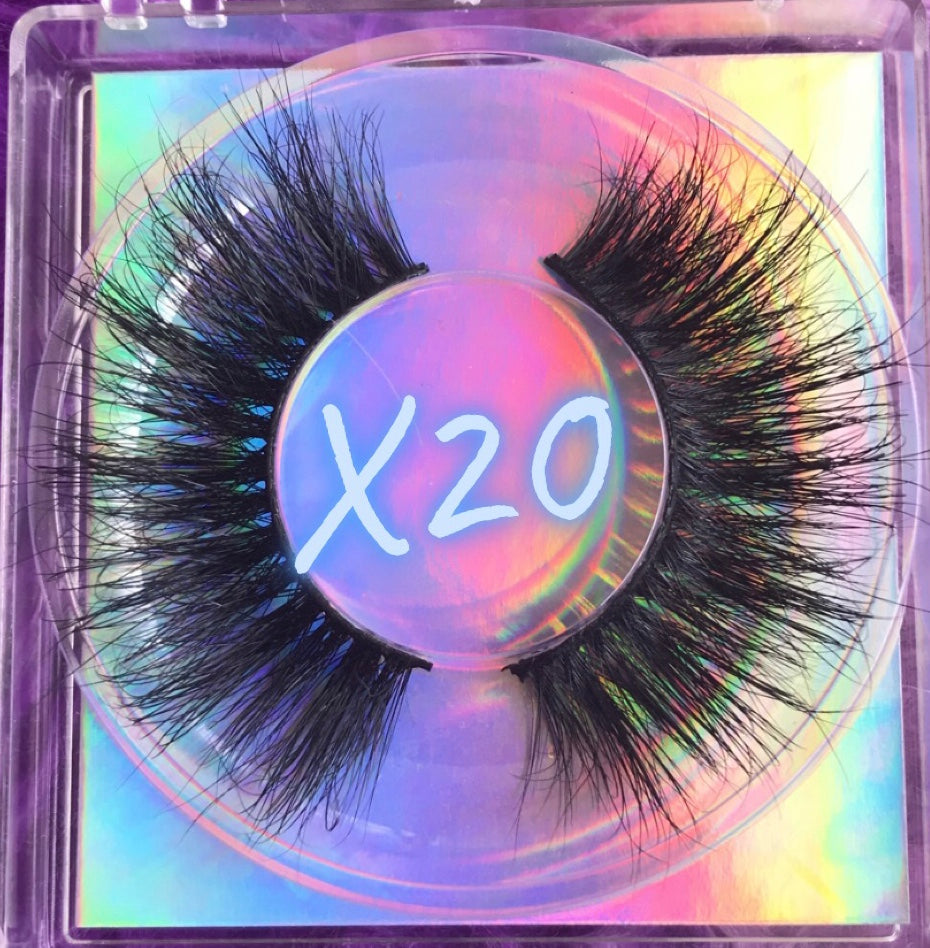 X20 MINK LASHES