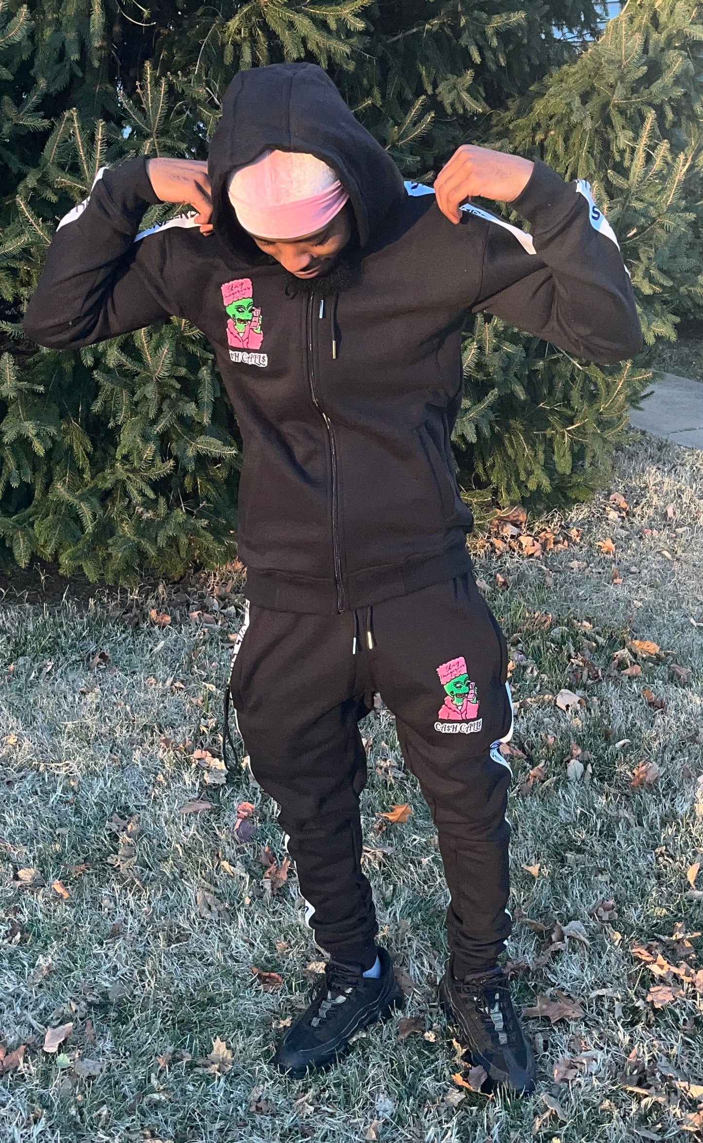 CASH CALLS TRACKSUIT BLACK