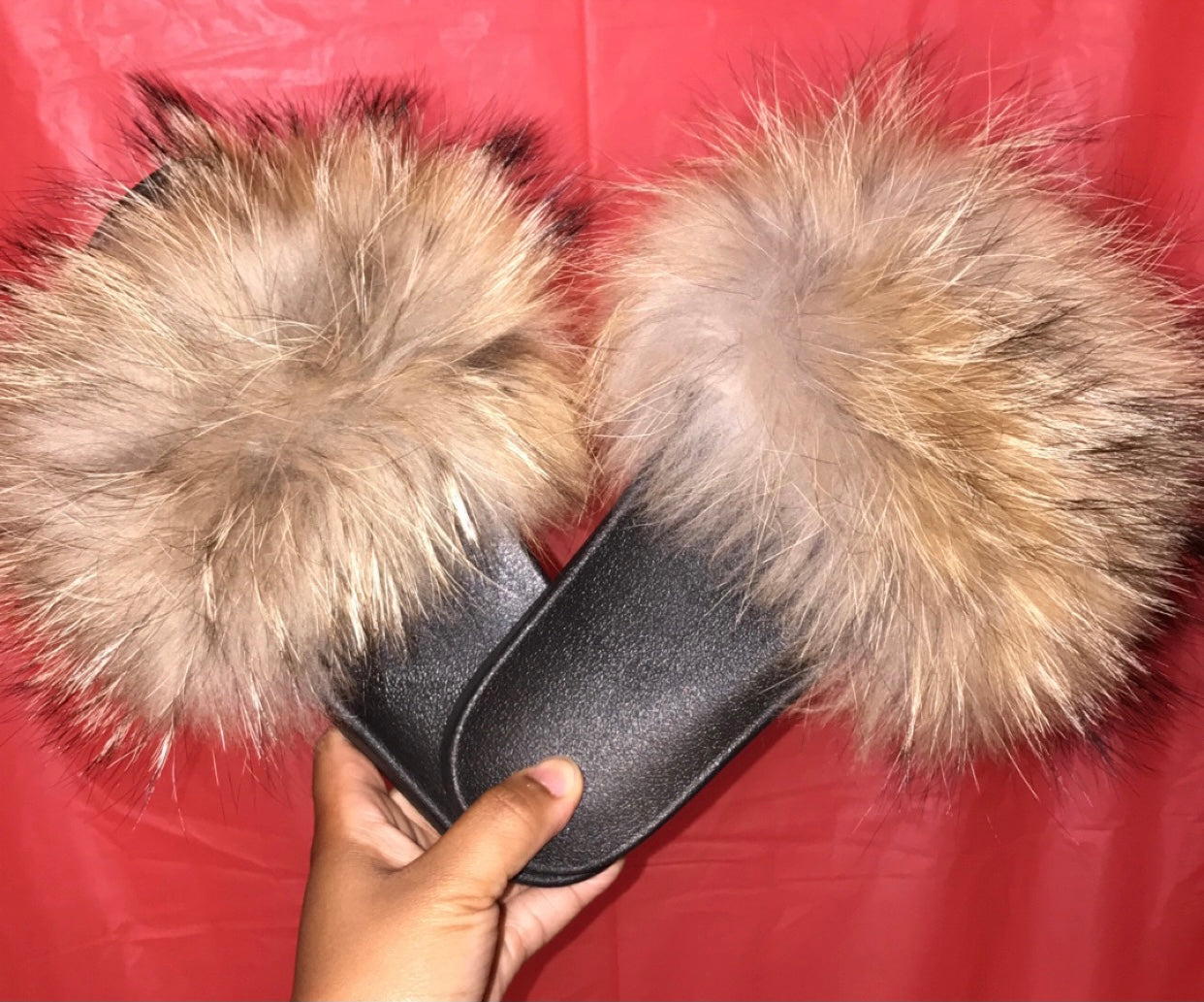 Brownie fur slides